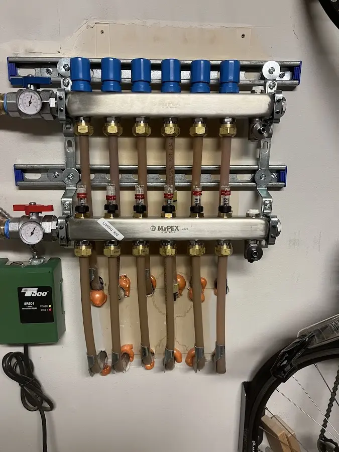 Plumber performing Leak Detection at a residential property in Washoe Valley